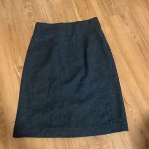 Gray skirt